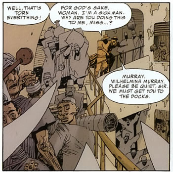 League of Extraordinary Gentlemen panel : pov mob