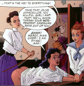 League of Extraordinary Gentlemen panel : butt