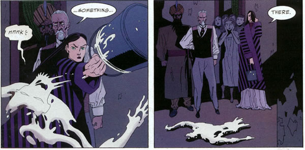 League of Extraordinary Gentlemen panel : paint defense