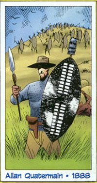 League of Extraordinary Gentlemen panel : quatermain