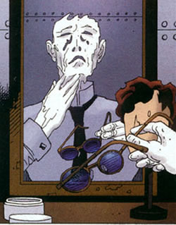 League of Extraordinary Gentlemen panel : greasepaint