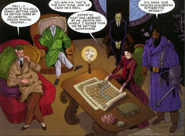 League of Extraordinary Gentlemen panel : meeting