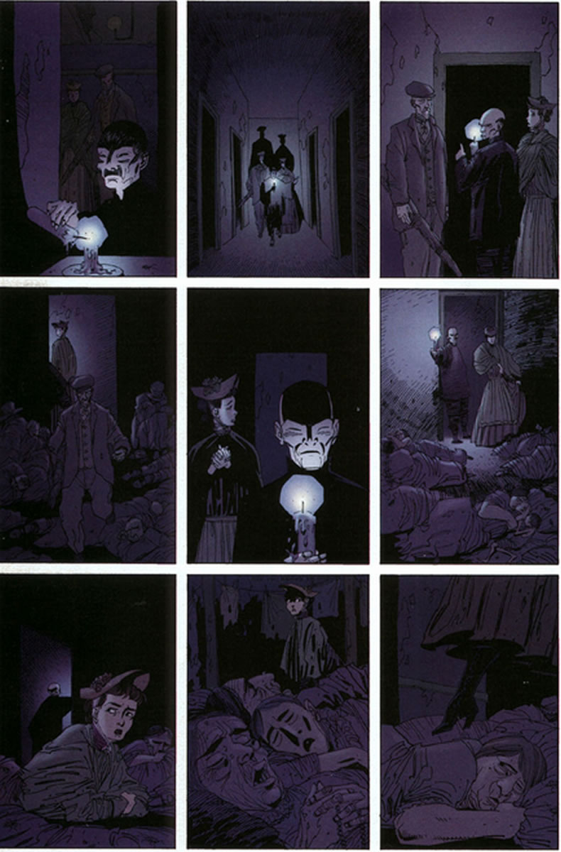 League of Extraordinary Gentlemen panel : poorhouse panels