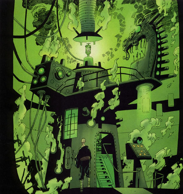 League of Extraordinary Gentlemen panel : cavorite