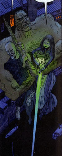 League of Extraordinary Gentlemen panel : flying