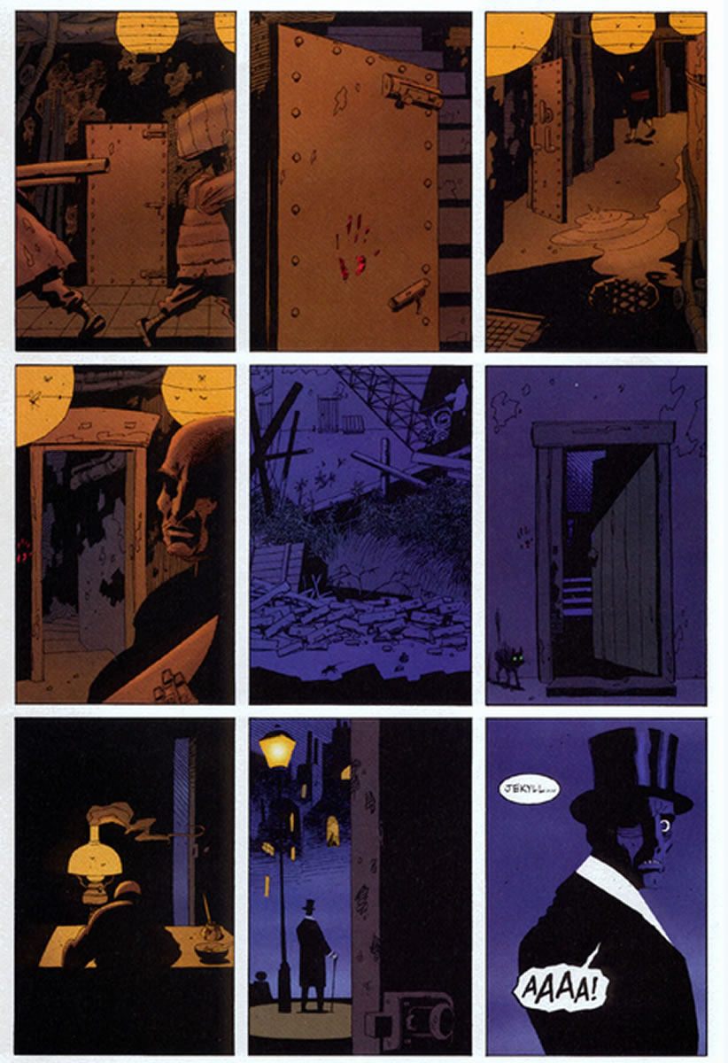 League of Extraordinary Gentlemen panel : invisible passage