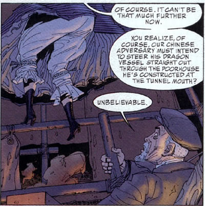 League of Extraordinary Gentlemen panel : knickers