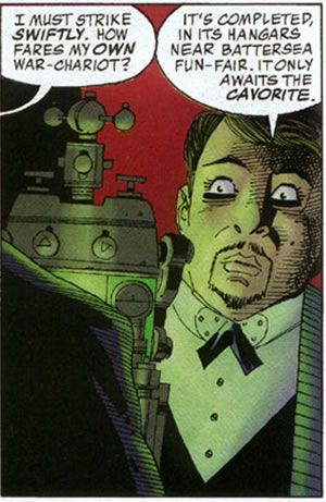 League of Extraordinary Gentlemen panel : surprised bond