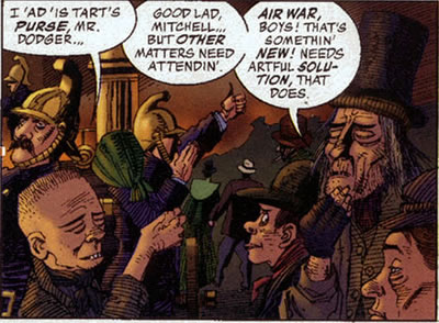 League of Extraordinary Gentlemen panel : dodger