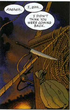 League of Extraordinary Gentlemen panel : invisible escape