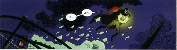 League of Extraordinary Gentlemen panel : M grabs the C