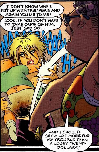 The Pro : baby with soiled diapers