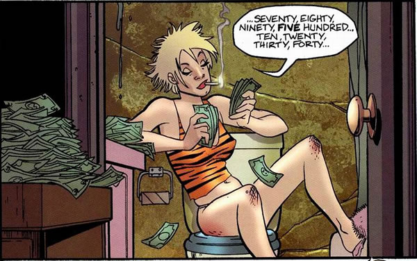 The Pro : counting the cash