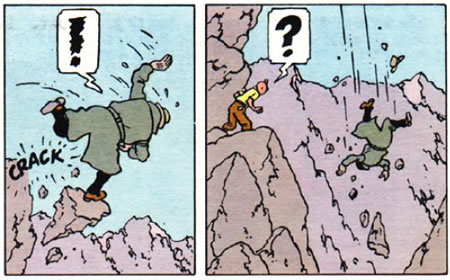 Tintin Cigars of the Pharaoh panel : ringleader