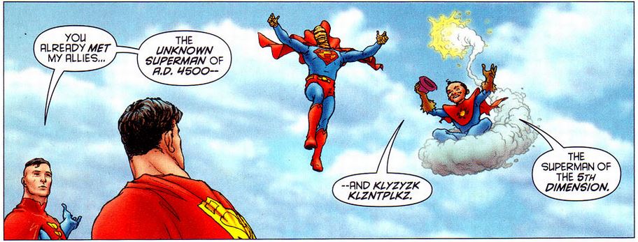the unknown superman and mixelplik superman