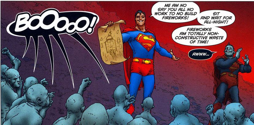 bizarro dialogue