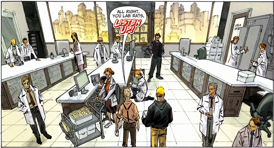 barry allen first day at work