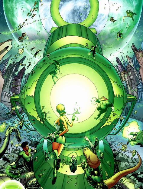 the green lantern main power battery