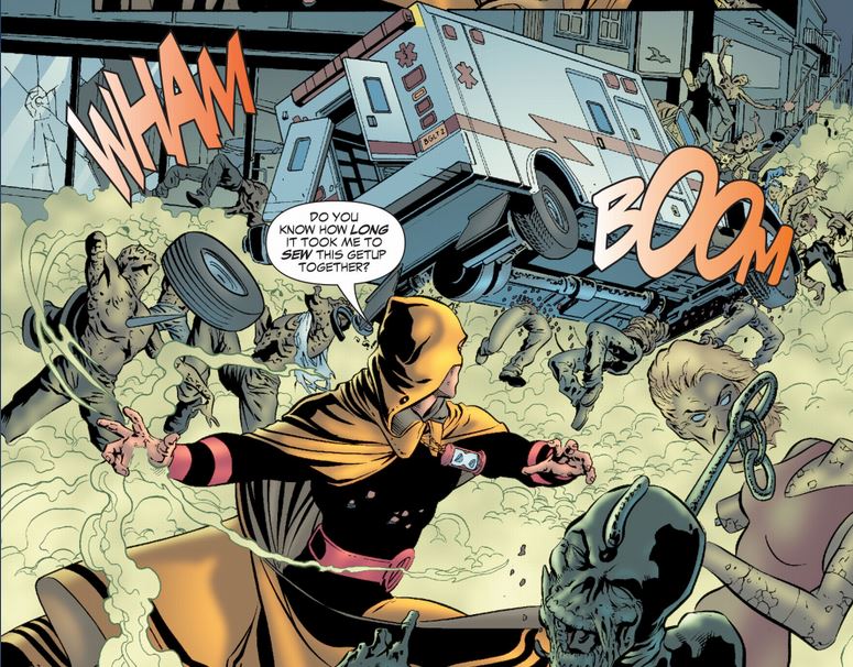 hourman throws a bus