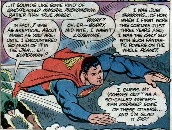 superman thinking