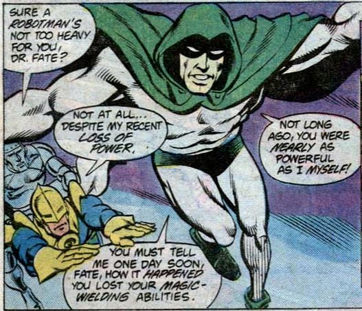 doctor fate talking to the spectre