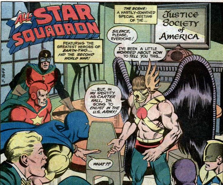 hawkman talking