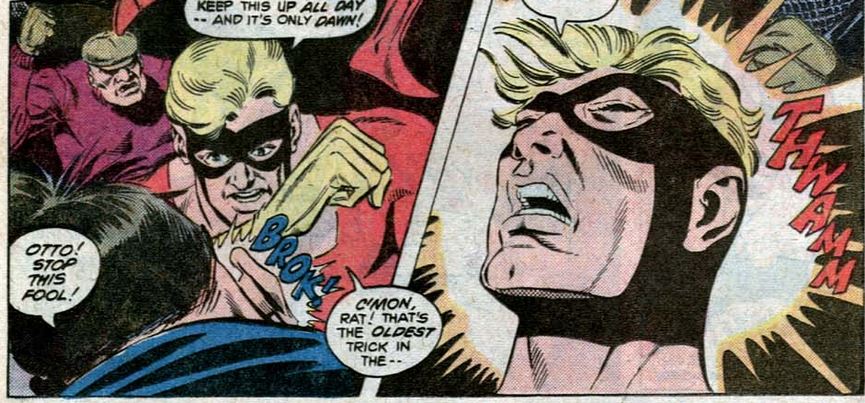 johnny quick getting clobbered