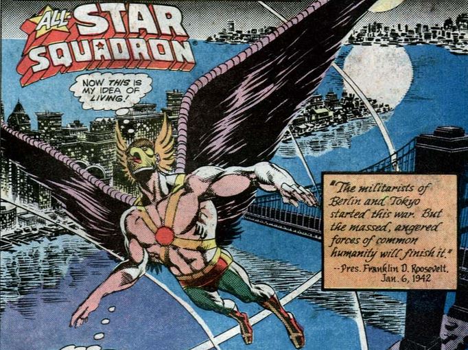 hawkman flying