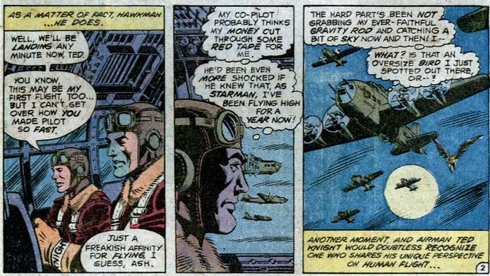 ted knight inside a b-17