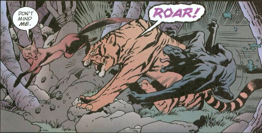 reynard handles both baghera and shere khan