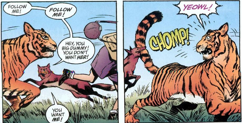 reynard fights shere khan