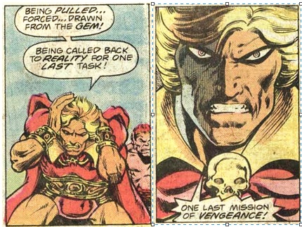 An angry Adam Warlock talks vengeance