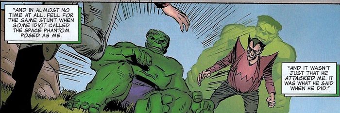 the Hulk and the Space Phantom