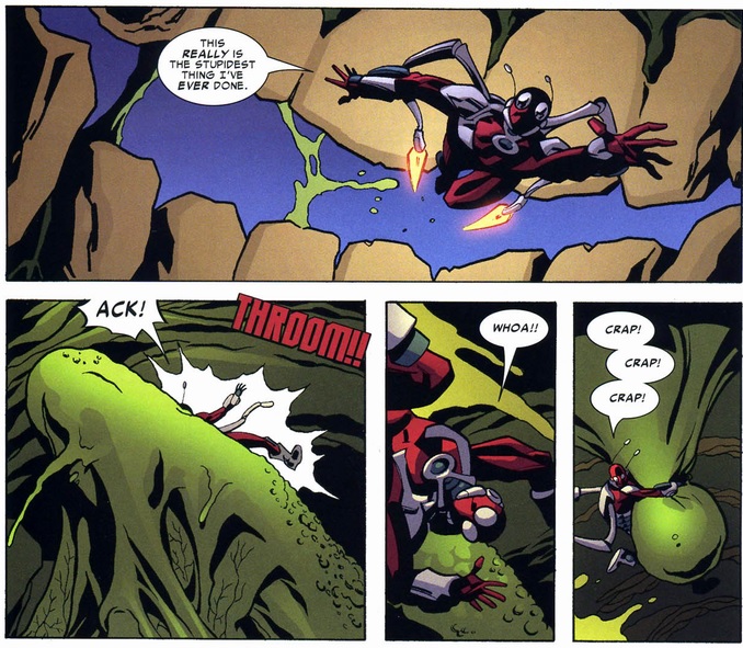 Ant-Man inside the Hulk