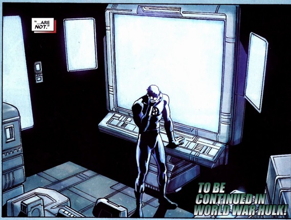 Reed Richards feels really guilty