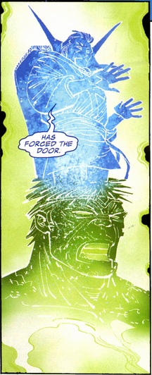 Doctor Strange enters Hulk's mind
