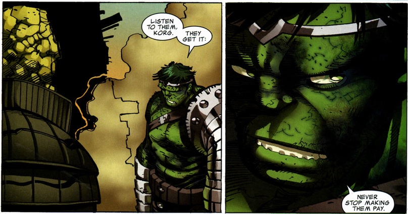 Hulk talking