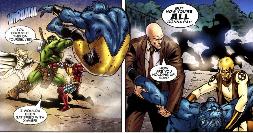 Beast goes down fighting