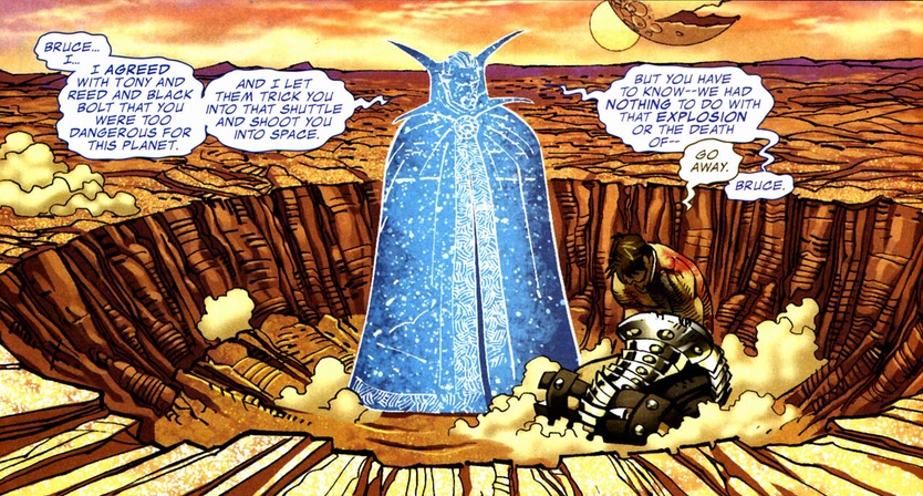 Doctor Strange tries to explain himself