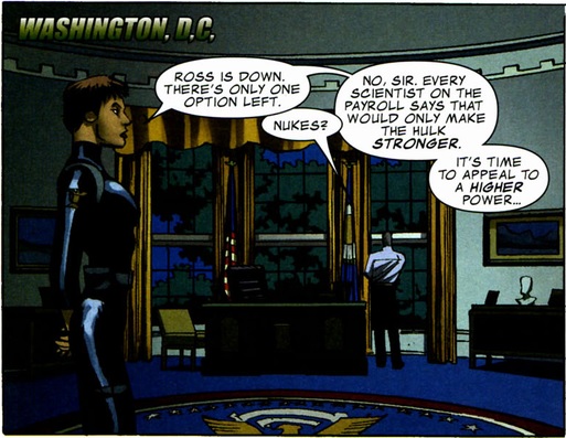 Discussion in the Oval Office