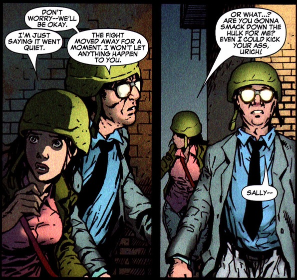 Ben and Sally talking