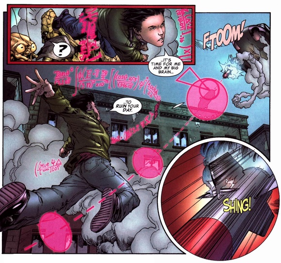 Amadeus Cho diverts a missile