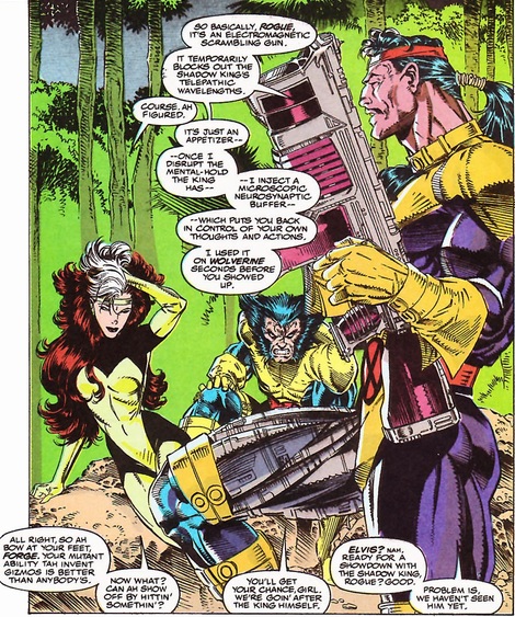 Forge, Wolverine, and Rogue