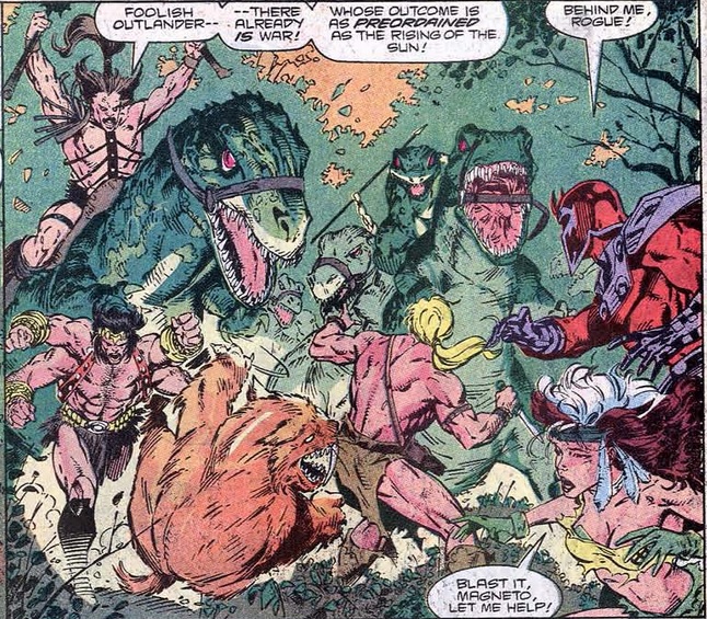 Savage Land mutants attack