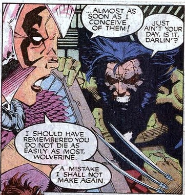 Deathbird vs Wolverine