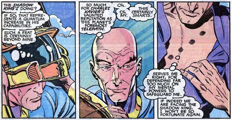 The intruder is Professor X