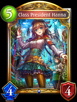 shadowverse class president hanna