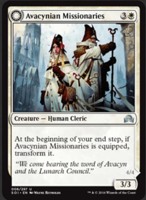 innistrad avacynian missionaries