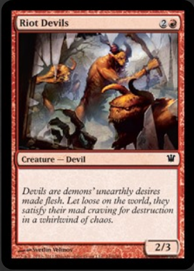 innistrad riot devils