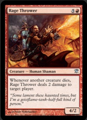 innistrad rage thrower